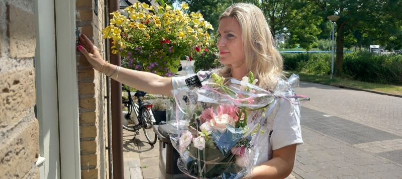 Bloemen eerste contract warmtenet Klapwijk